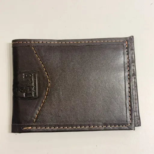 [BIL-003CH] BILLETERA DÓLAR GRANDE CUERO CHOCOLATE (107)