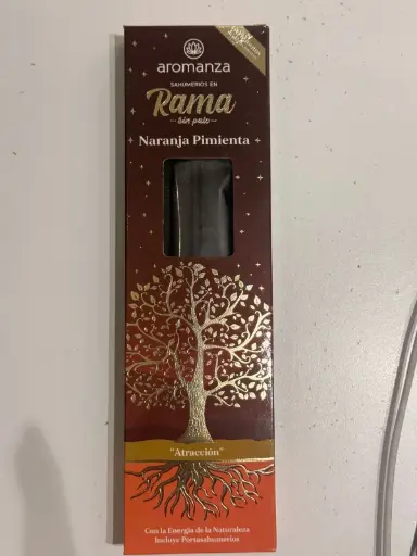 Sahumerio Rama sin palo NARANJA PIMIENTA